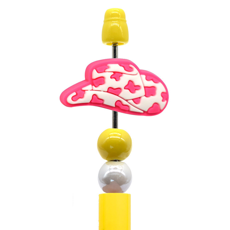 Wholesale Random100pcs/pack DIY Pen Beads High-Value Student Stationery Jewelry